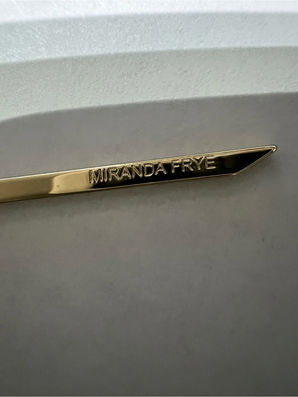 Miranda Frye Gold Plated Cross Charm Pendant - Picture 5 of 5